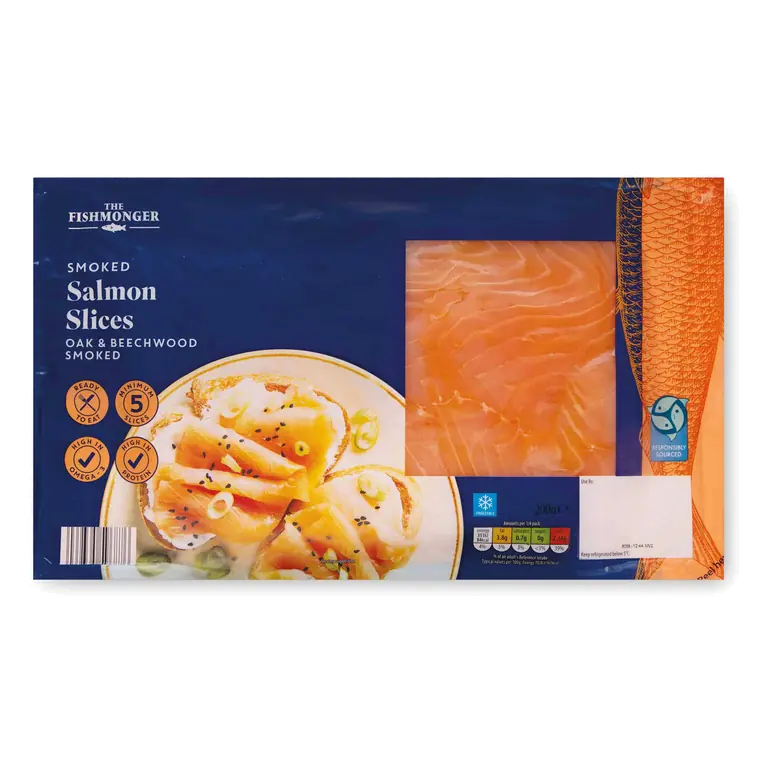 Smoked Salmon Slices