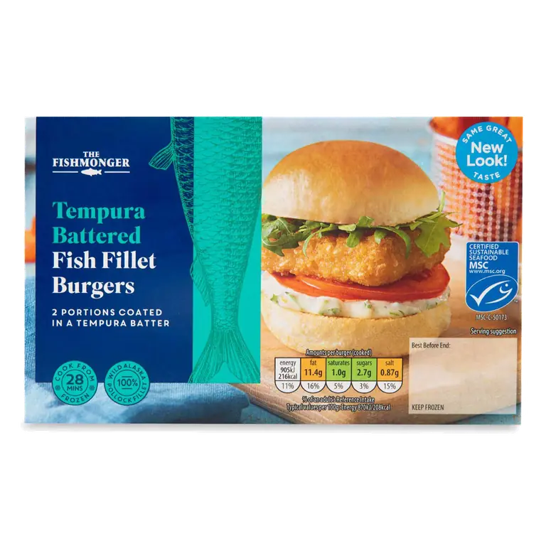 Tempura Fish Burgers