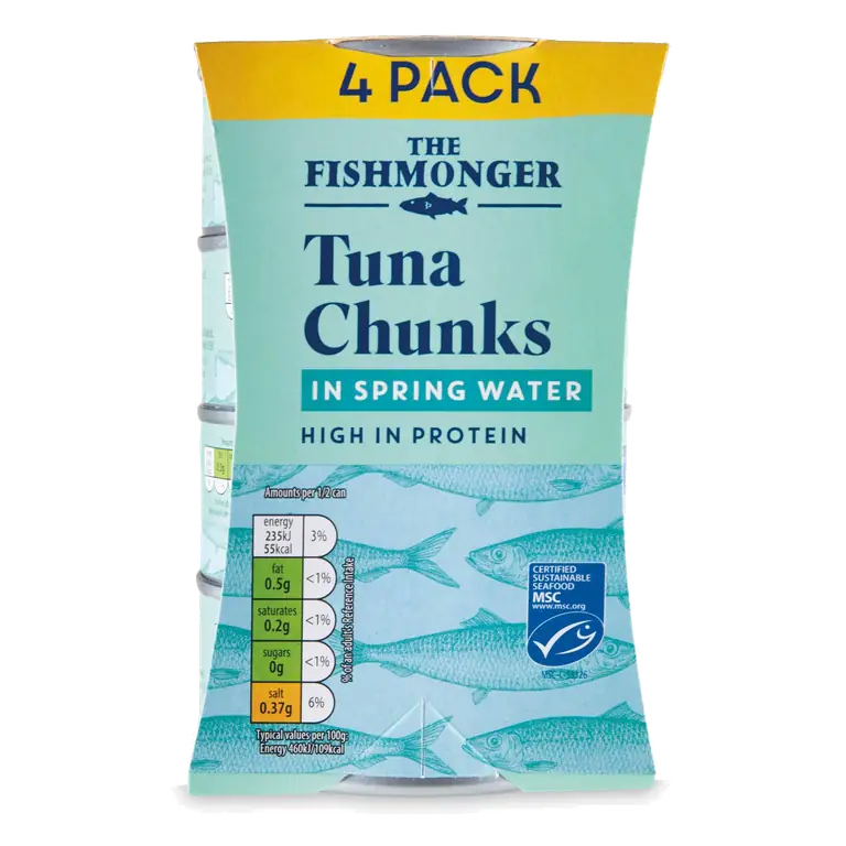 Tuna Chunks In Water 4 Pack