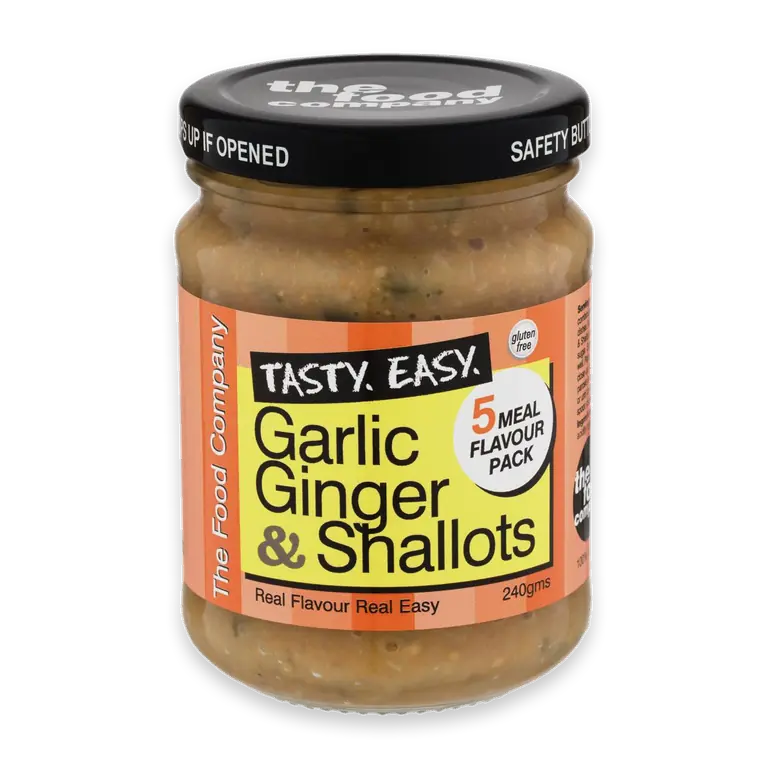 Garlic Ginger & Shallots