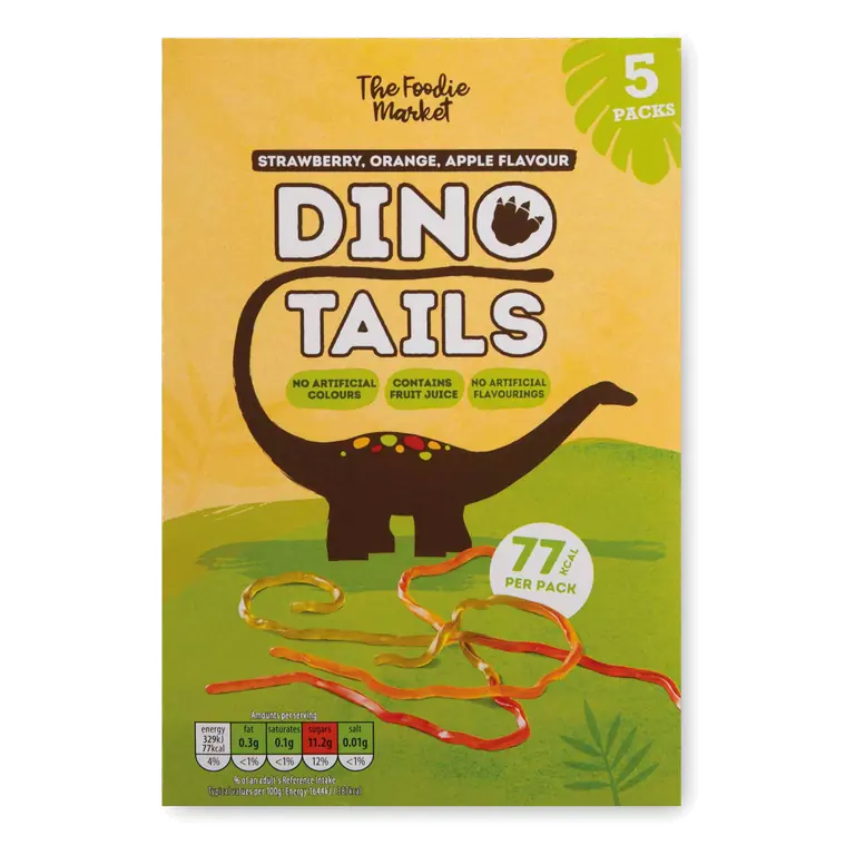 Dino Tails 5 Pack