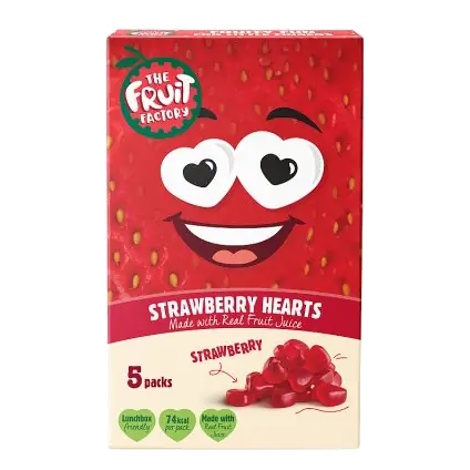 5 Fruit Hearts Strawberry