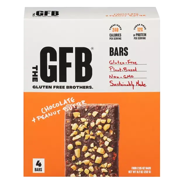 Bars, Chocolate + Peanut Butter