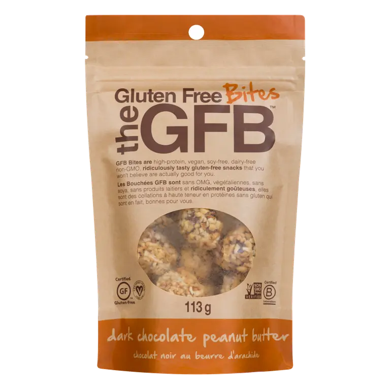 Gluten-Free Bites Dark Chocolate Peanut Butter 113 g