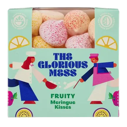 Fruity Meringue Kisses