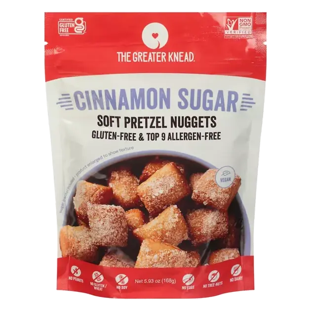 Soft Pretzel Nuggets, Cinnamon Sugar