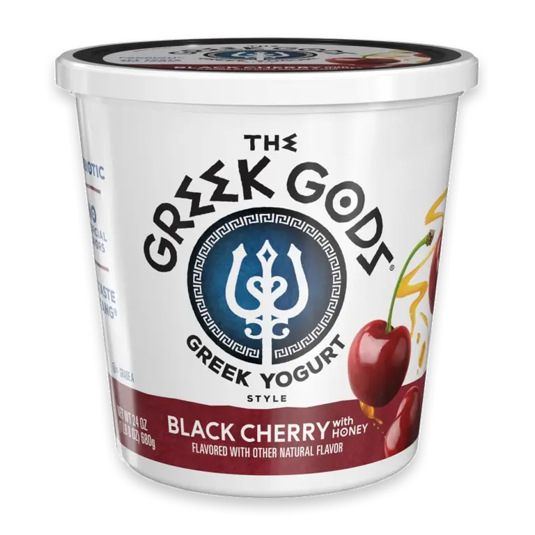 Black Cherry with Honey Greek Style Yogurt Tub