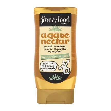 Groovy Food Light Amber & Mild Organic Agave Nectar