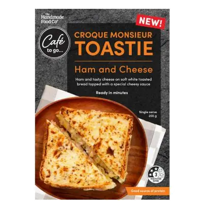 Croque Monsieur Ham & Cheese Toastie