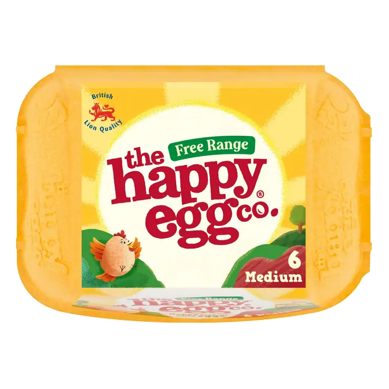 The Happy Egg Co. Free Range Medium x6