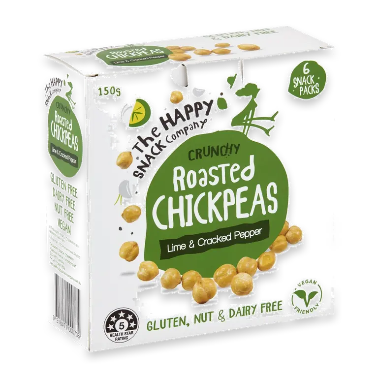 Roasted Chickpeas Lime & Cracked Pepper