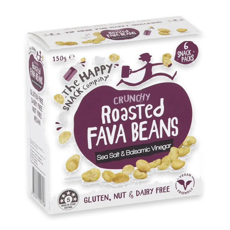 Roasted Fava Beans Sea Salt & Balsamic Vinegar