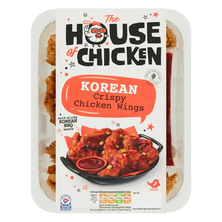 Korean Crispy Chicken Wings 550g