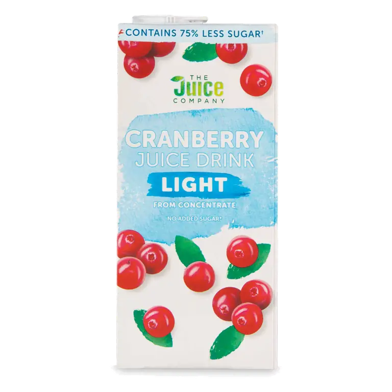 No Added Sugar Cranberry Juice Drink
