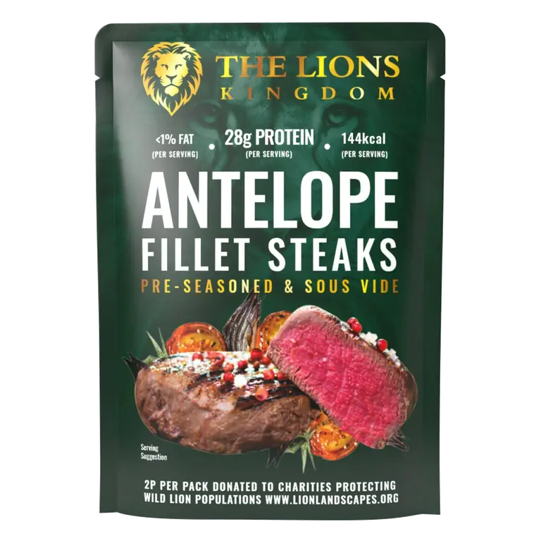 250g Antelope Fillet Steaks