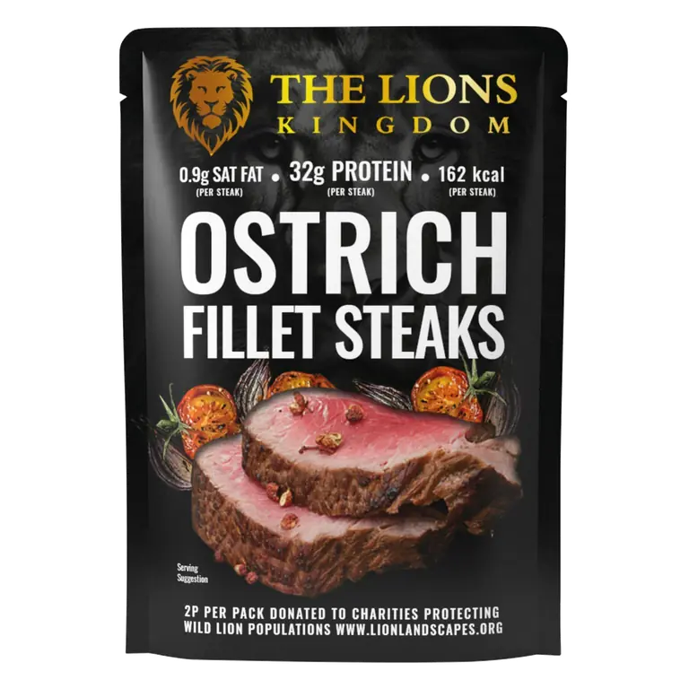 Ostrich Fillet Steak x2 250g