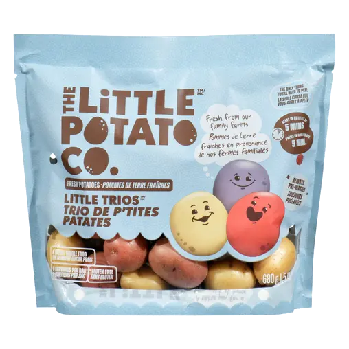 Fresh Potatoes Little Trios 680 g