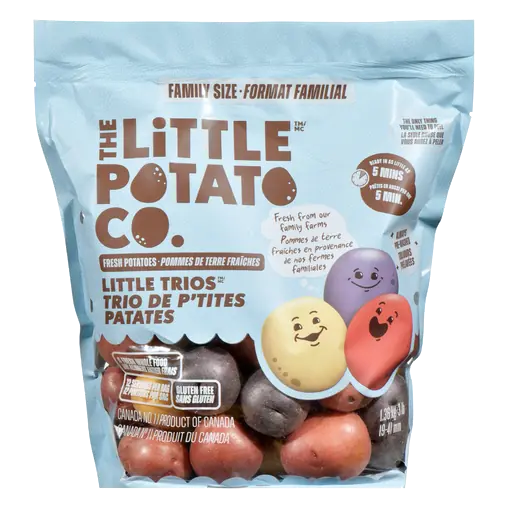 Fresh Potatoes Little Trios 1.36 kg