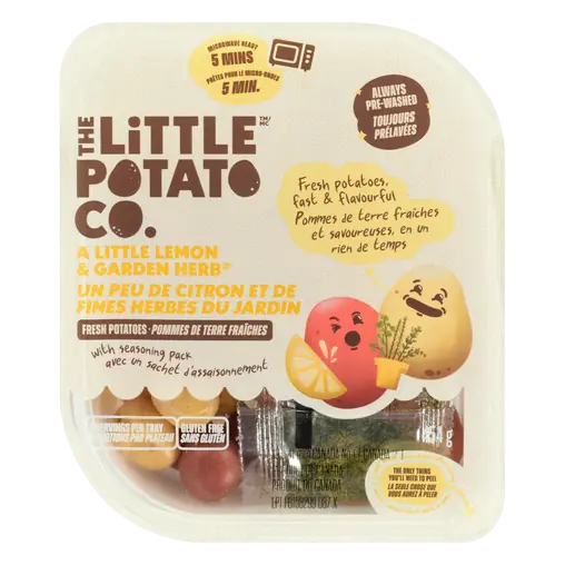 Microwave Ready Potatoes Lemon & Garden Herb 454 g