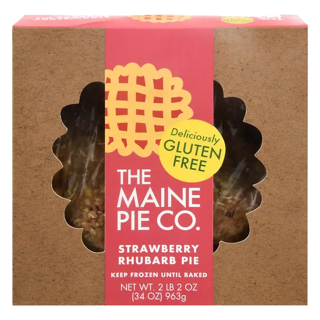 Gluten Free Strawberry Rhubarb Pie Frozen