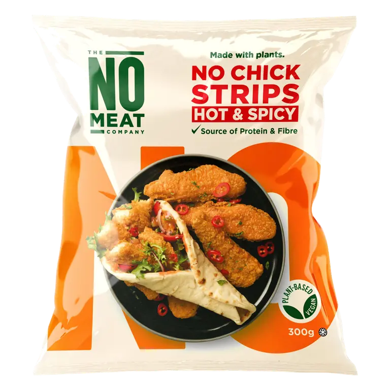 The No Meat Company Hot & Spicy No Chick Strips 300g