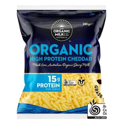 Organic High Protein Cheddar Shred