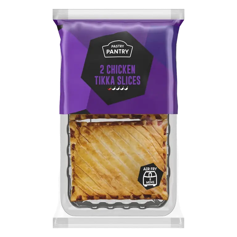 The Pastry Pantry 2 Chicken Tikka Slices