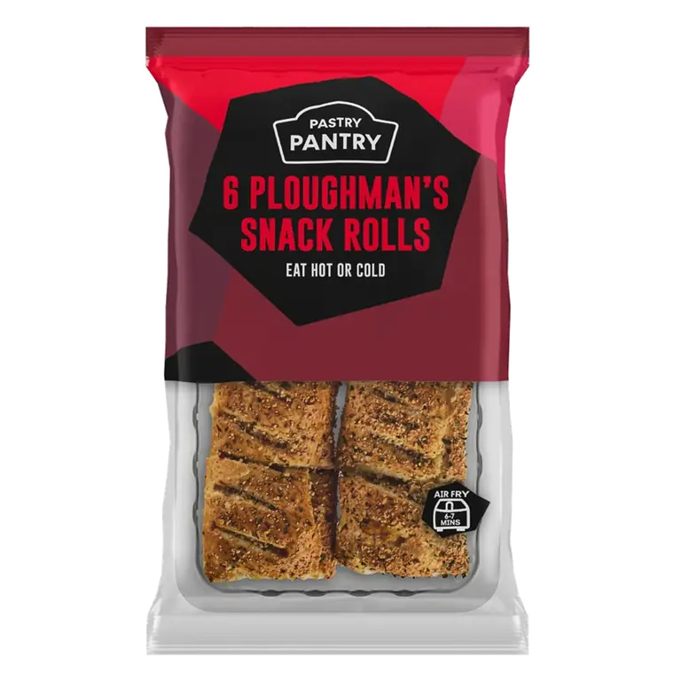 The Pastry Pantry 6 Ploughman's Snack Rolls