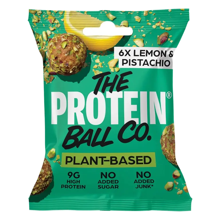 The Protein Ball Co. 6 Lemon & Pistachio Natural Energy Balls 45g