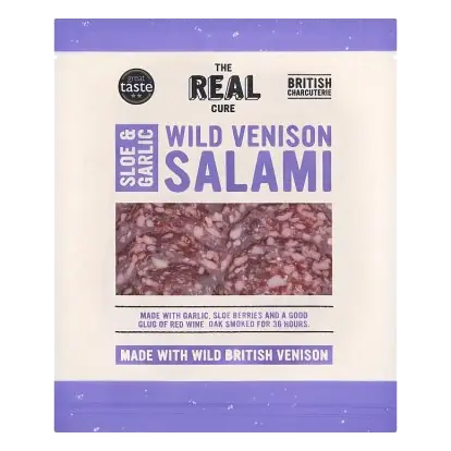 Sloe & Garlic Wild Venison Salami