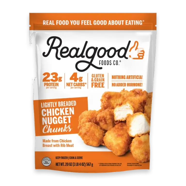 Real Good Foods Lightly Breaded Chicken Nuggets