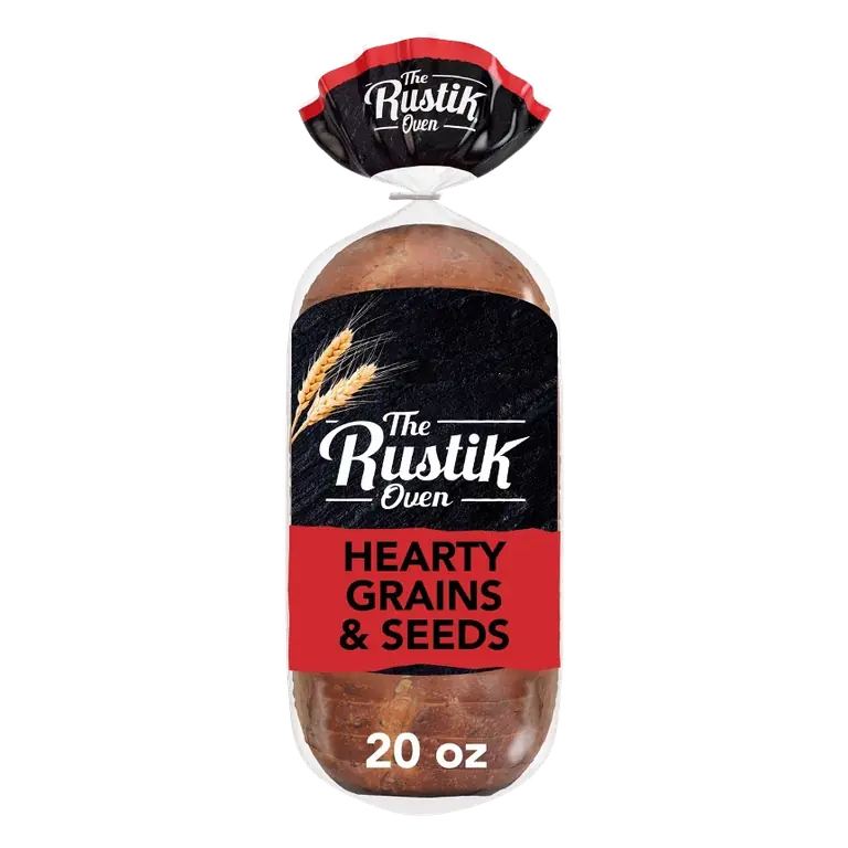 The Rustik Oven Hearth Grains & Seeds Bread Loaf, 20oz