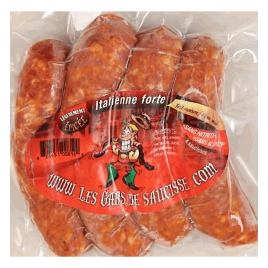 Frozen Sausage Hot Italian Red Spicy 325 g