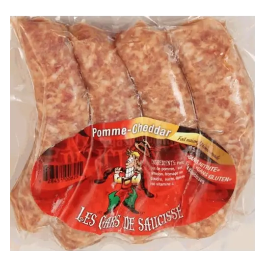 Frozen Sausage Mild Sweet Apple And Cheese 325 g
