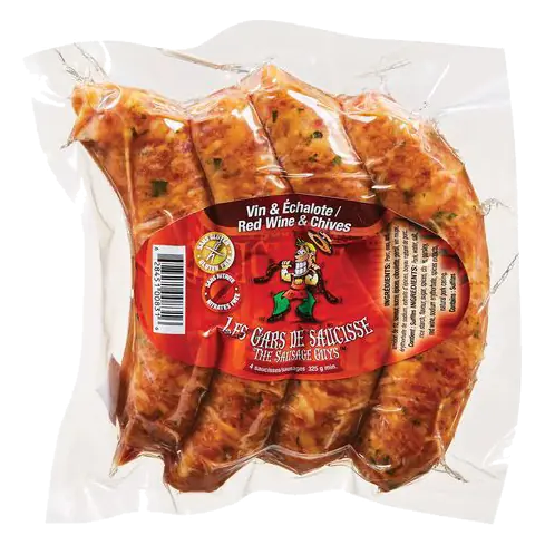 Frozen Sausage Red Wine And Chives 325 g