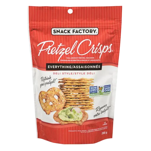 Pretzel Crisps Everything 200 g