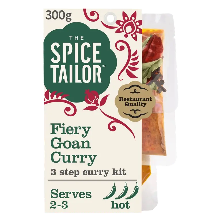 Fiery Goan Indian Curry Sauce Meal Kit 300g