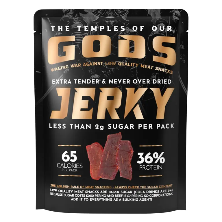 The Temple of Our Gods Jerky 25g