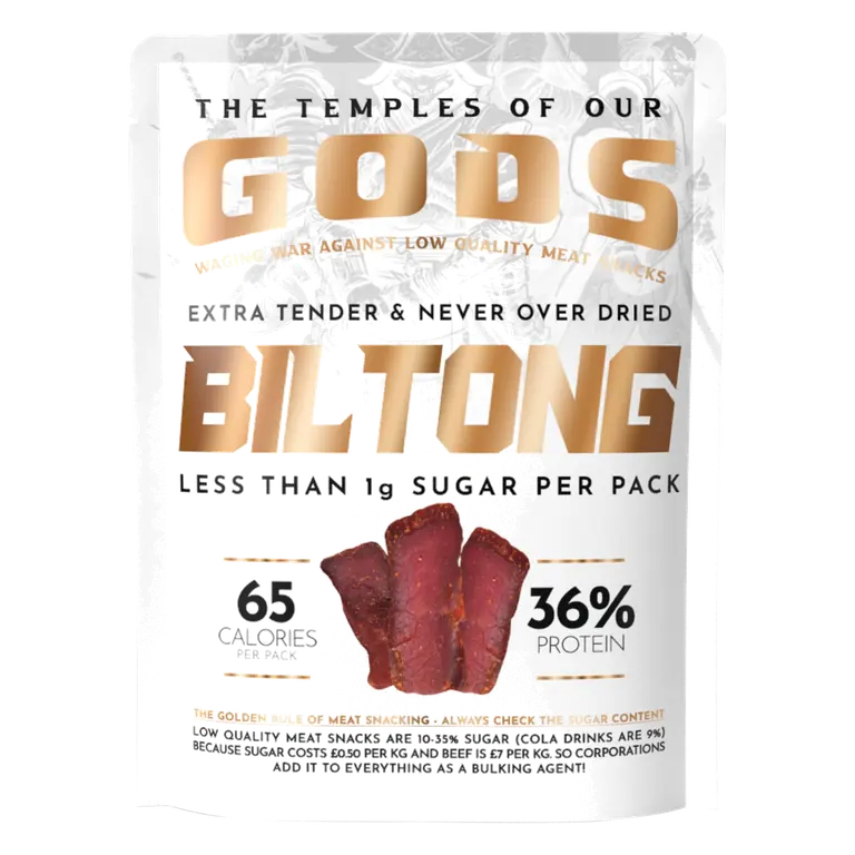 The Temples of Our Gods Biltong 25g