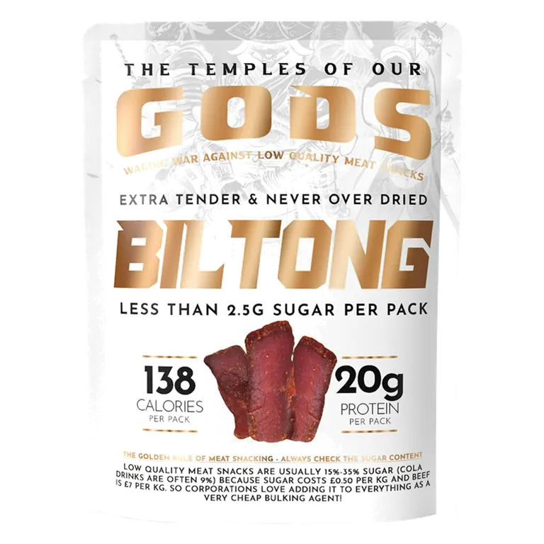 The Temples of Our Gods Biltong 55g
