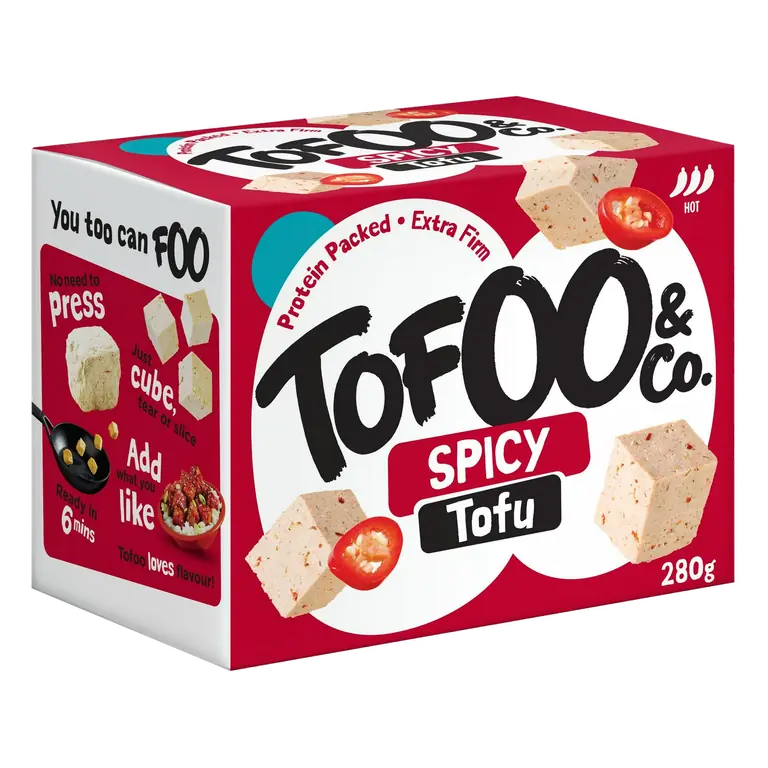 280g Spicy Organic Tofu