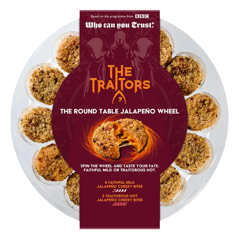 The Traitors Round Table Jalapeño Wheel 288g