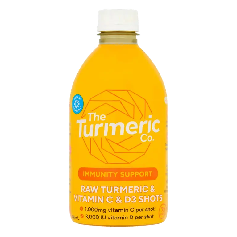 Raw Turmeric Vitamin C & D3 Self Shot 420ml