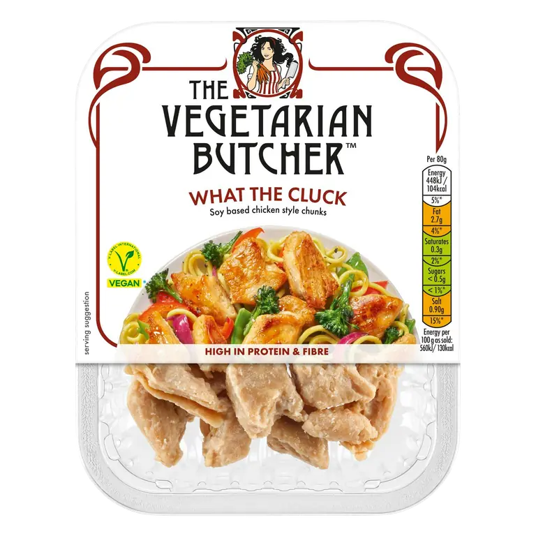 What The Cluck Vegan Chicken Chunks 160g