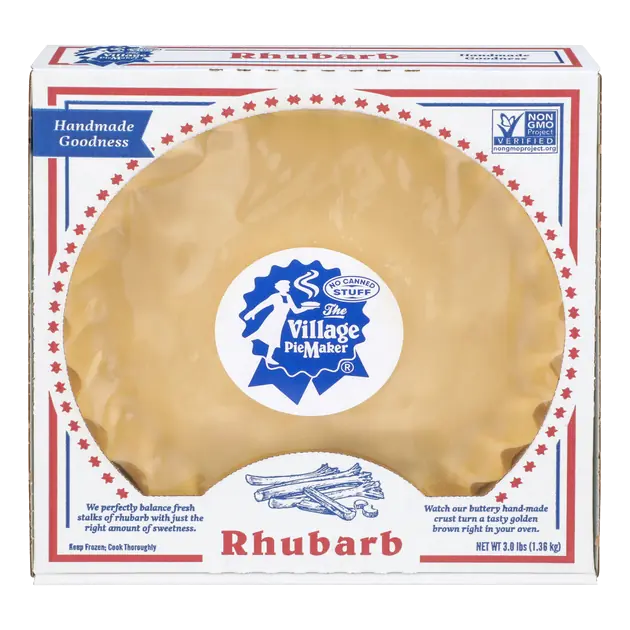 Village Pie Maker Rhubarb Pie 10"