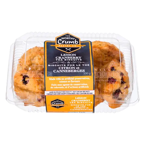 Tea Biscuits Lemon Cranberry 330 g