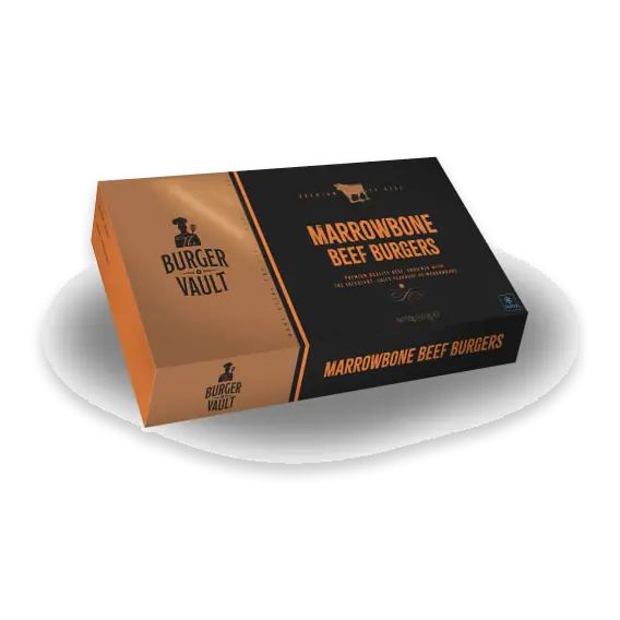 Marrowbone Beef Burger Fryst