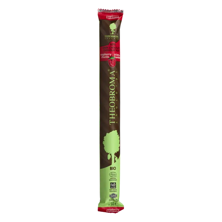 Organic Dark Chocolate Bar Raspberry 35 g