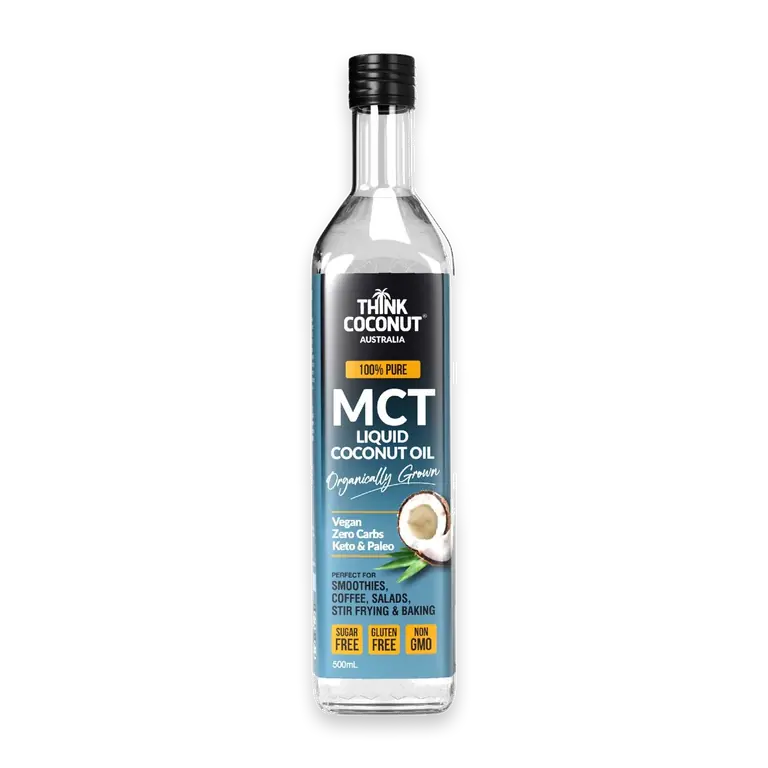 100% Pure MCT Liquid Coconut Oil