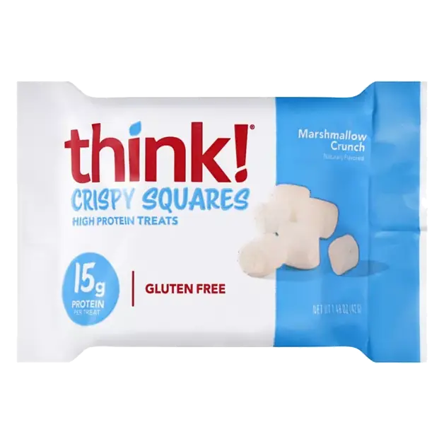 Crispy Squares Marshmallow Crunch High Protein Treats